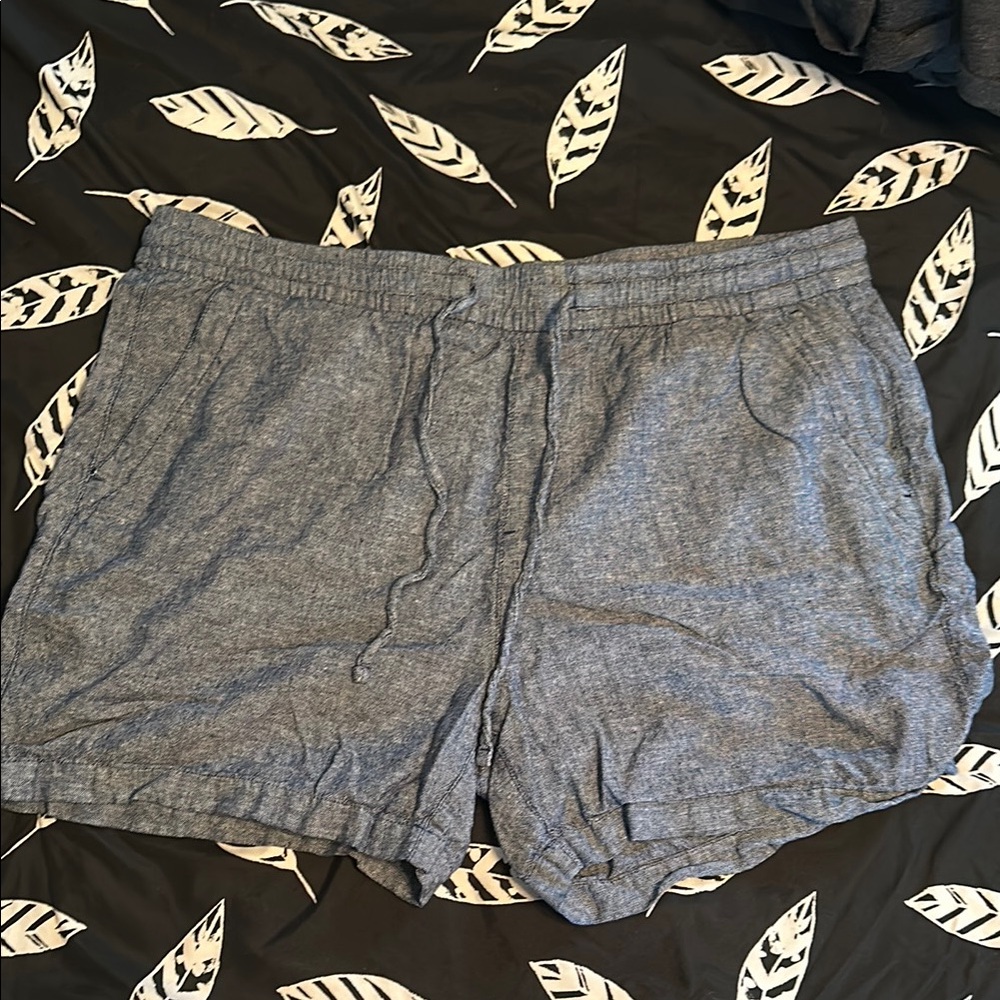 Women's Gray Casual Shorts